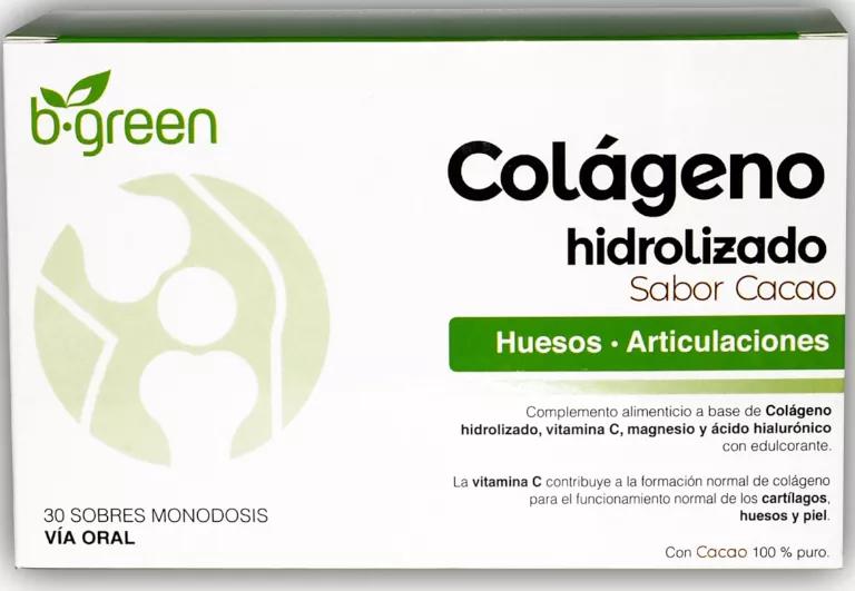 b-green Colágeno Cacao 30 Sobres