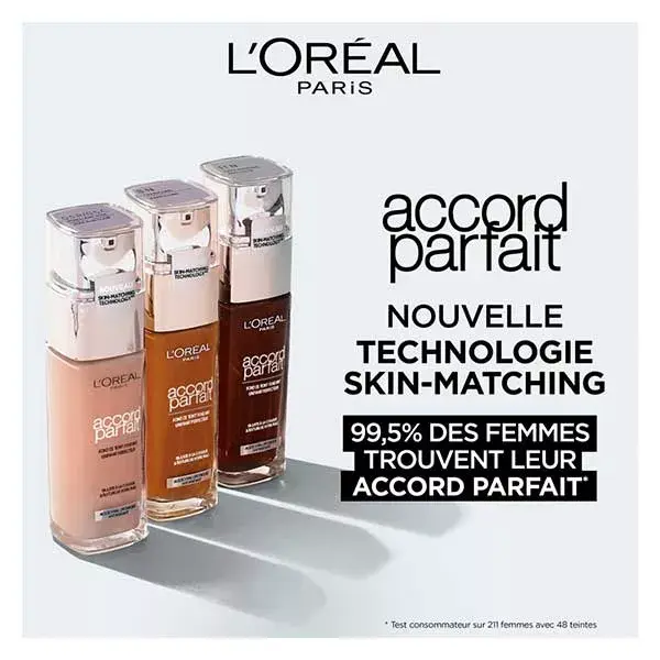 L'Oréal Paris Accord Parfait Fond de Teint Fluide N°4.N Beige 30ml