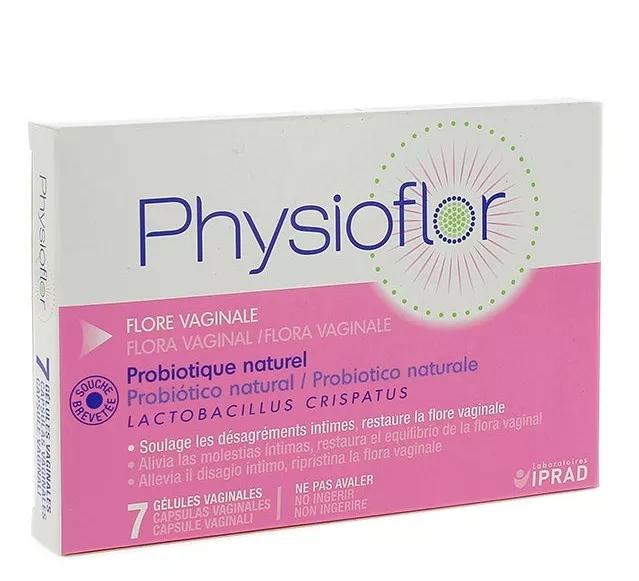 Iprad Probiotico Vaginal Physioflor 7 Cápsulas