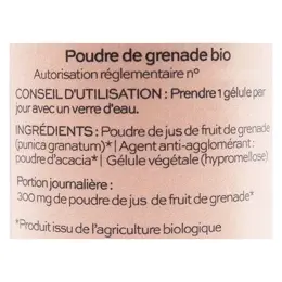 Phytalessence Pure Poudre de Grenade Bio 30 gélules