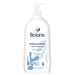 Biolane - Gel Lavant Surgras - Bébé - Corps et Cheveux  - Flacon-pompe 750 ml