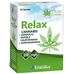 Ynsadiet Zentrum Relax Cannabis 30 Capsules