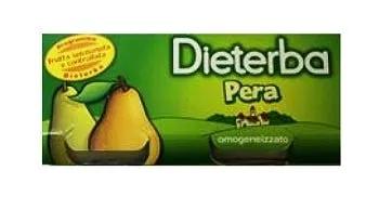 Dieterba Omogenizzato Pera 3 Vasetti da 80 g