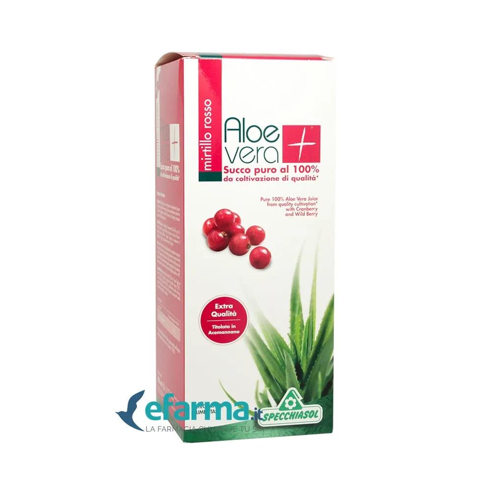 Specchiasol Succo Aloevera+ Mirtillo Rosso Integratore Depurativo 1L