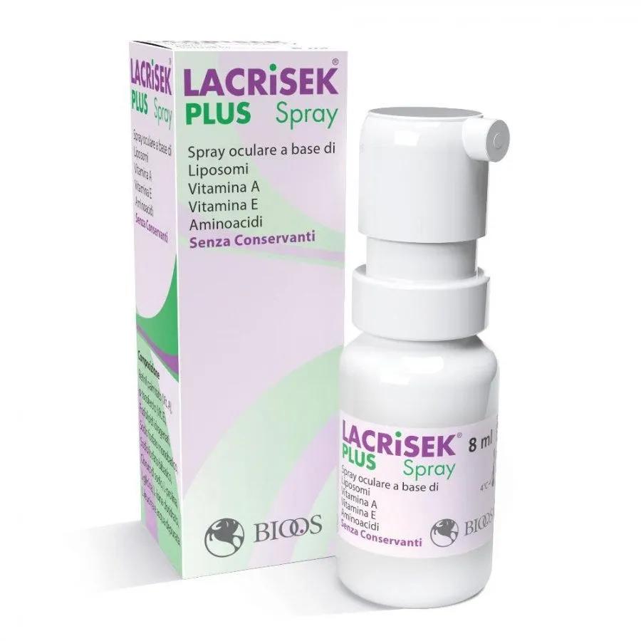 Lacrisek Plus Spray Soluzione Oftalmica Lubrificante 8 ml