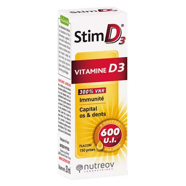 Nutreov Physcience Stim D3 Vitamine D3 20ml