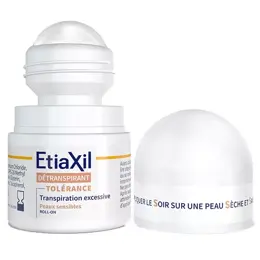 ETIAXIL Déodorant Détranspirant Transpiration Excessive TOLÉRANCE 15ml