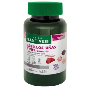 Santiveri Cabello, Uñas y Piel 60 Gummies Masticables