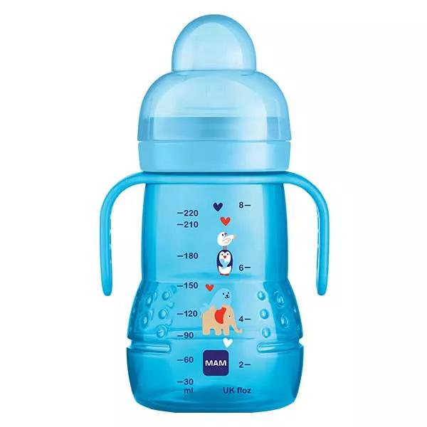 MAM Transition Bottle 4 months+ 220ml (Blue)