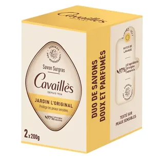 Sapone Supergrasso Cavailles Garden l'Originale 2X200gr