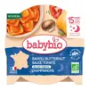 Babybio Ravioli Butternut Sauce aux Tomates de Nos Régions et Champignons Bio 190g