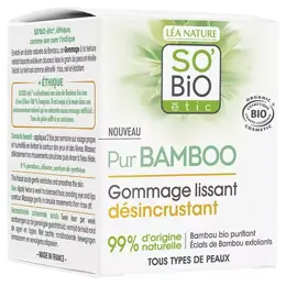 So'Bio Étic Pur Bamboo Gommage Lissant Désincrustant Bio 50ml