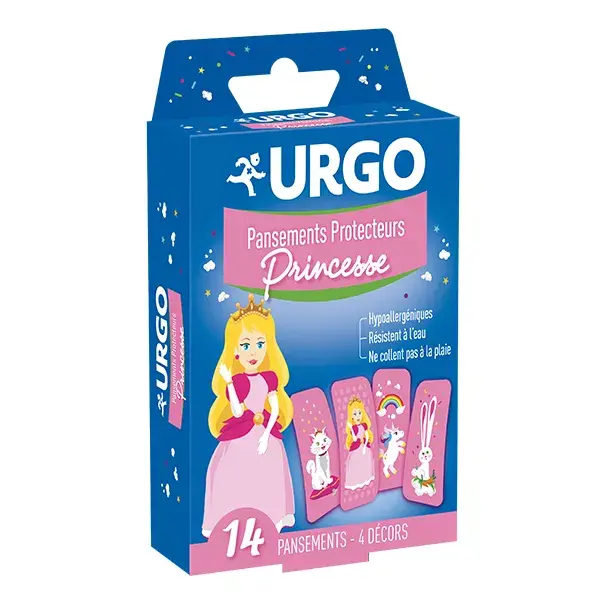 Urgo First Aid Princess Protective Dressing 14 units