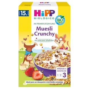 HiPP Organic My First Breakfast Muesli Crunchy +15m 200 gr