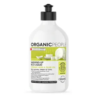 Organic People Eco-Friendly Dishwashing Liquid with Aloe and Olive Oil 500ml