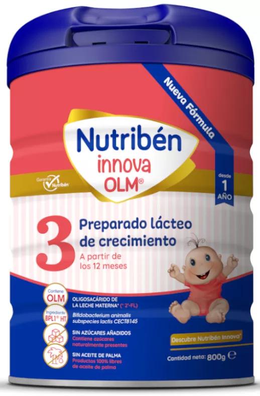 Nutribén Innova 3 Leche de Crecimiento 800 gr