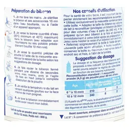 Physiolac Lait 2ème Age 6 à 12 mois 800g