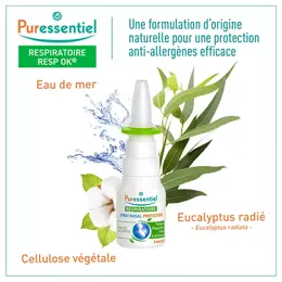 Puressentiel Respiratoire Spray Nasal Protection Allergies 20ml