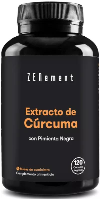 ZENement Extrait de Curcuma + Poivre Noir 120 Gélules