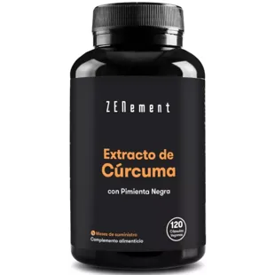 ZENement Turmeric Extract + Black Pepper 120 Capsules