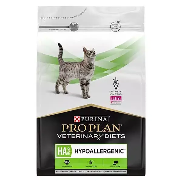 Purina Proplan Veterinary Diets Gato HA (hypoallergenique) Struvite Oxalate Bolsa de 1,3kg