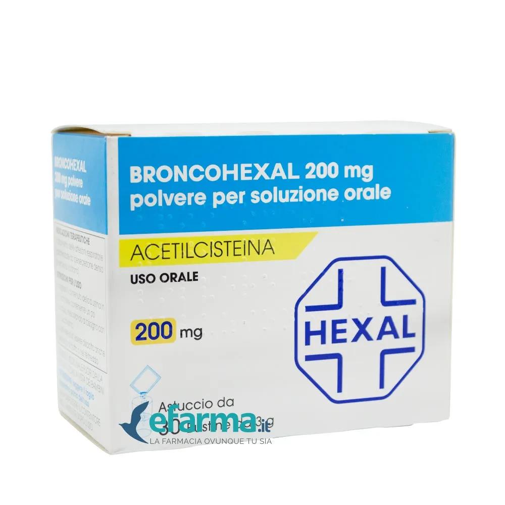 Broncohexal 200 mg Acetilcisteina 30 bustine