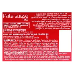 Lehning O.R.L Pâte Suisse Tux 40 gommes