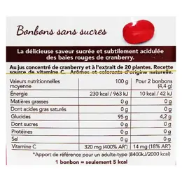 Solens Bonbons Cranberry 50g