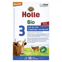 Holle Lait de Suite 3 Bio +10m 600g