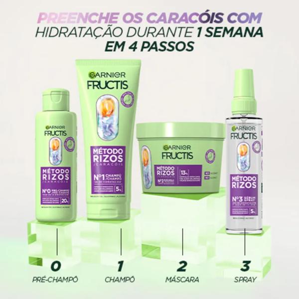 Garnier Fructis Methode Krullen Masker 370 ml