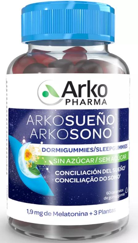 Arkopharma Arkosueño Dormigummies Suikervrije Gummies 60 eenheden