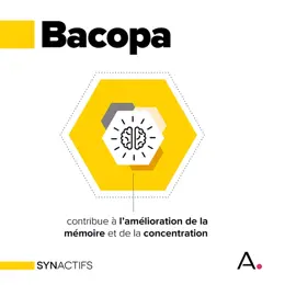 Aragan - Synactifs - Geniusactifs® - Mémoire - Bacopa- 30 comprimés