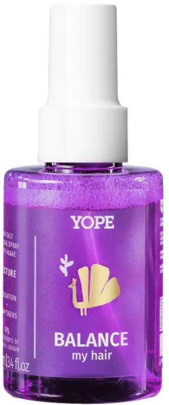 YOPE Spray coiffant naturel au sel marin et aux algues 100 ml