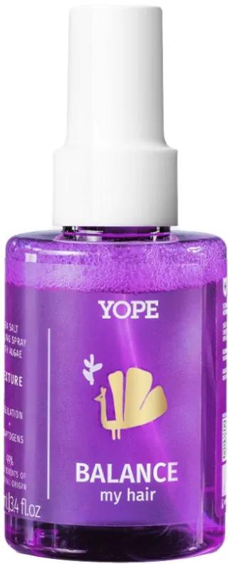 YOPE Natuurlijke haarstylingspray met zeezout en zeewier 100 ml