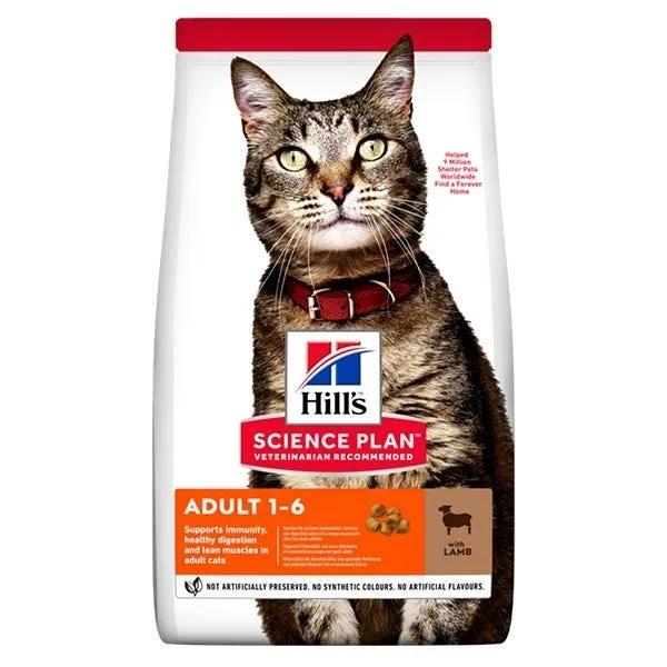 Hill's Science Plan Adult 1 - 6 Anni Crocchette Agnello Per Gatti Sacco 1,5Kg