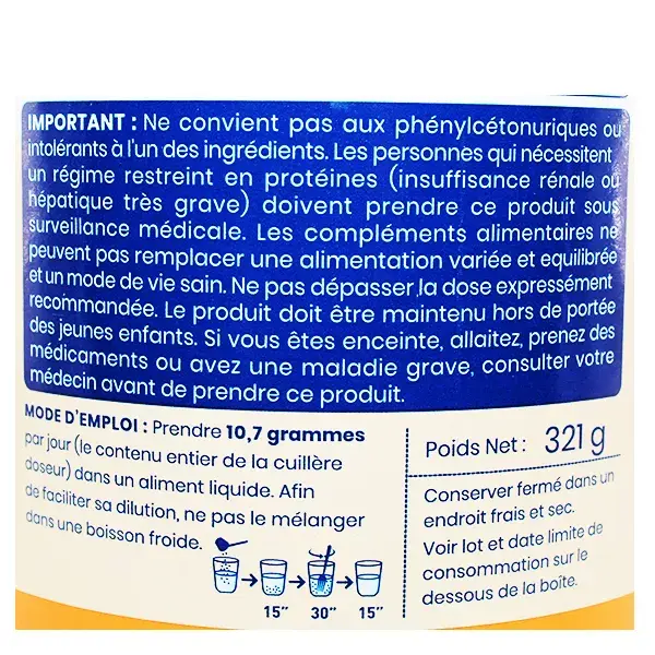 Colpropur Skin Care Pêche Collagène 30 doses 321g