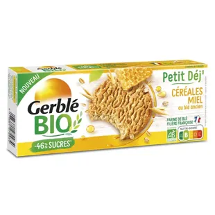 Gerblé Biscotto per la colazione biologico Cereali e miele 132 g