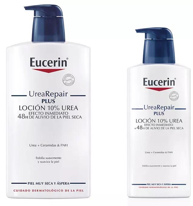 Eucerin UreaRepair Plus Körperlotion 10 % Harnstoff 1000 ml + 400 ml