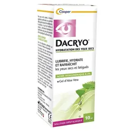 Dacryo Hydratation des Yeux Secs & Fatigués 10ml