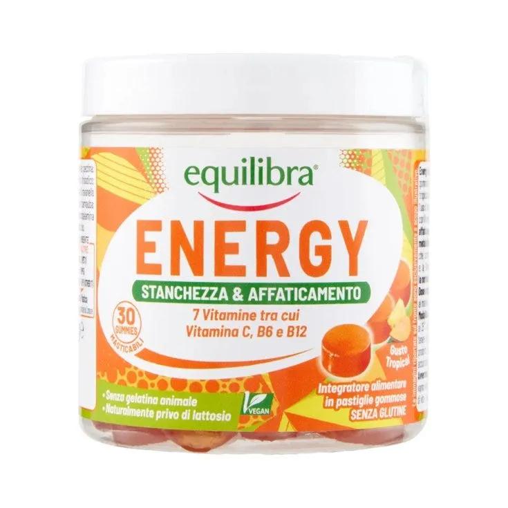 Equilibra Energy Integratore Multivitaminico Per Stanchezza e Affaticamento 30 Gummies