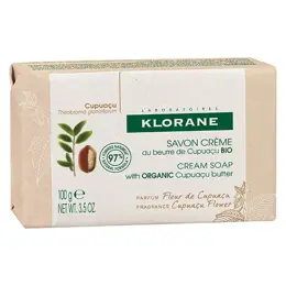 Klorane Beurre de Cupuaçu Savon Crème Parfum Fleur de Cupuaçu 100g