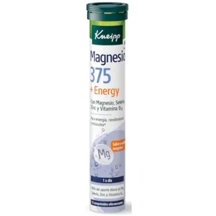 Kneipp Magnesium 375 +Energy Vitamins 15 Effervescent Tablets