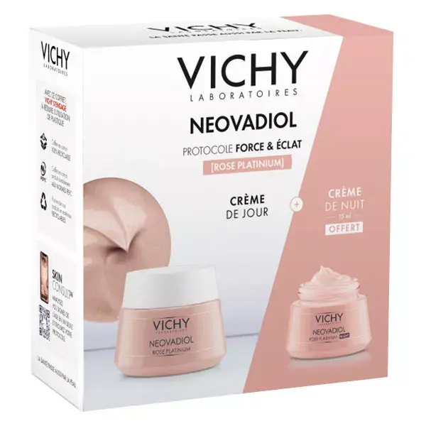 Vichy Neovadiol Strength & Radiance Protocol Box Pink Platinum