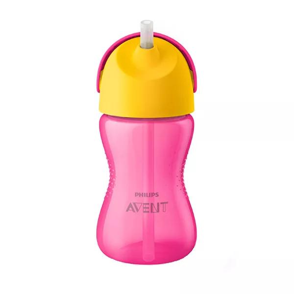 Avent Vaso Pajita +12 meses Rosa 300ml