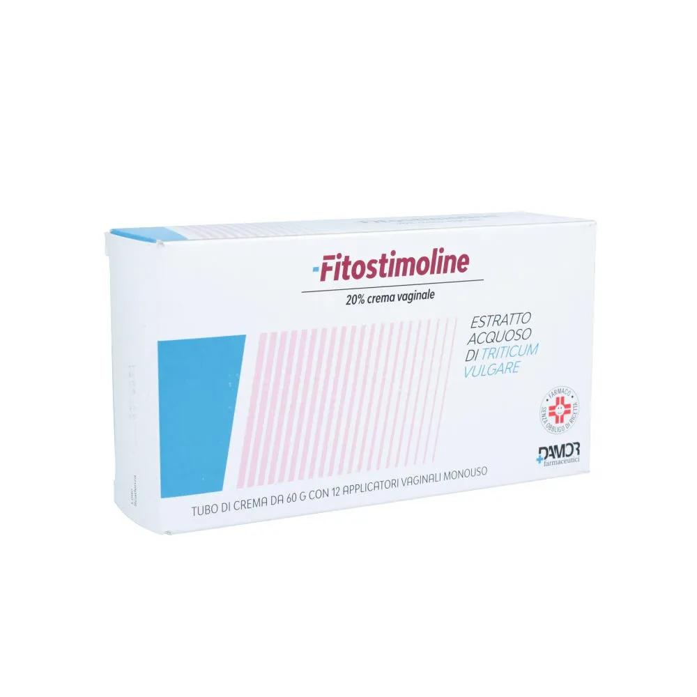 Fitostimoline 20% Crema Vaginale + Applicatori Estratto Acquoso di Triticum Vulgare 60g