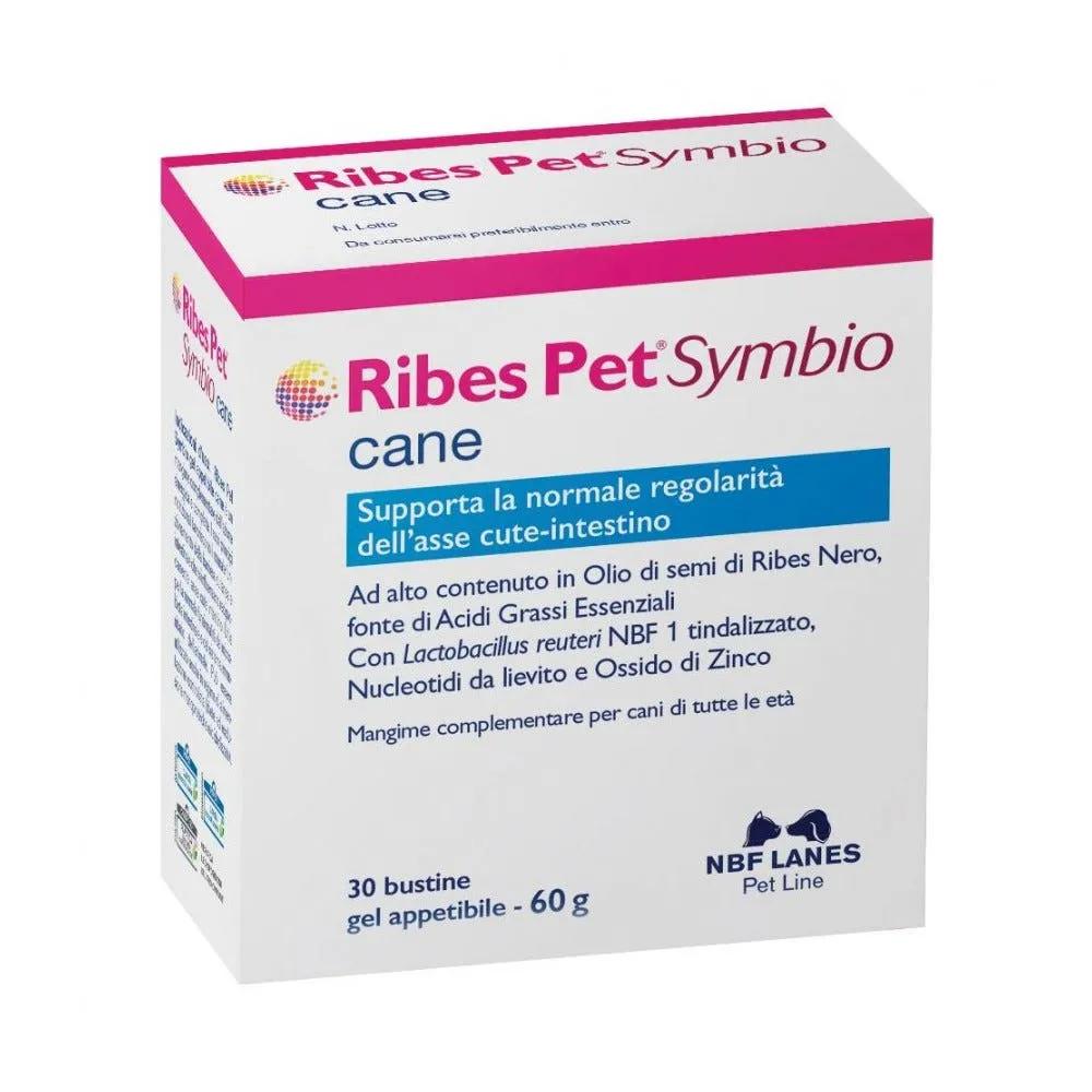 Ribes Pet Symbio Cane Gel Integratore Benessere Intestinale 30 Bustine