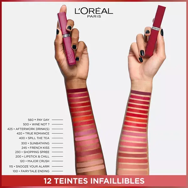 L'Oréal Paris Infaillible Matte Resistance Lipstick Mat N°120 Major Crush 5ml