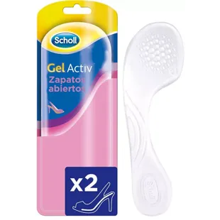 Scholl Plantillas Gel Activ Zapatos Abiertos 1 Par (35-40,5)