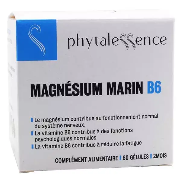 Phytalessence Magnésium Marin B6 60 gélules