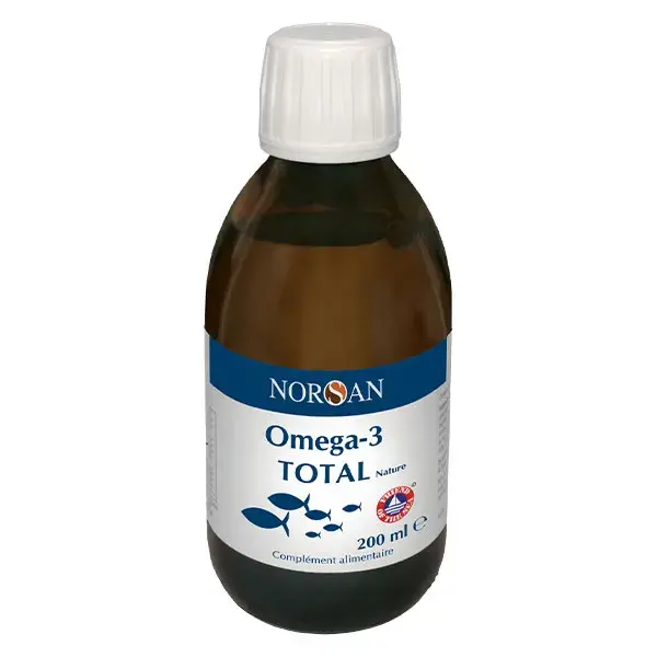 Norsan Oméga 3 Total Nature 2000mg Huile de Poisson 200ml